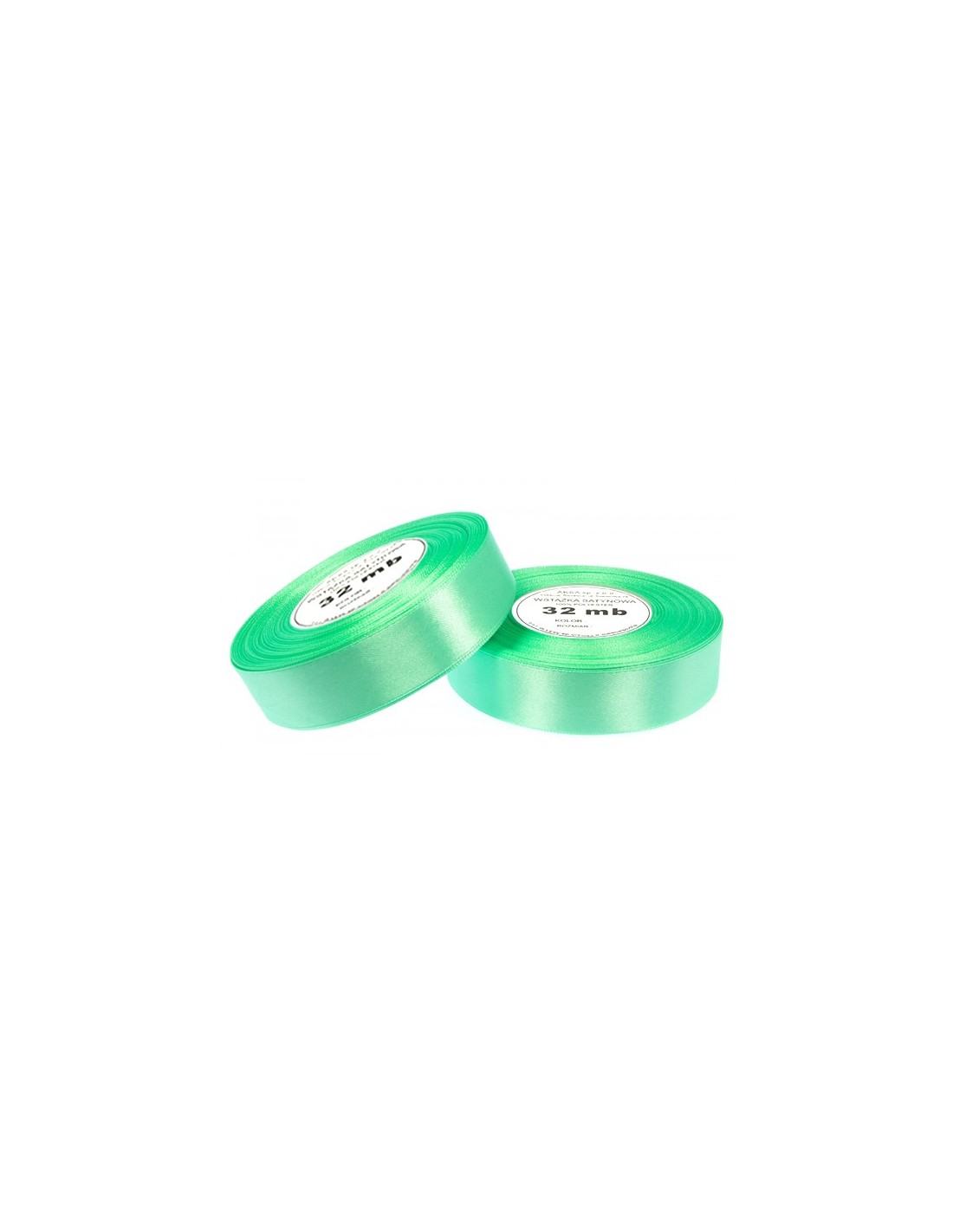 6mm WS8069 Saténová stuľka akvamarínová 32mb 6mm WS8069 Saténová stuľka akvamarínová 32mb