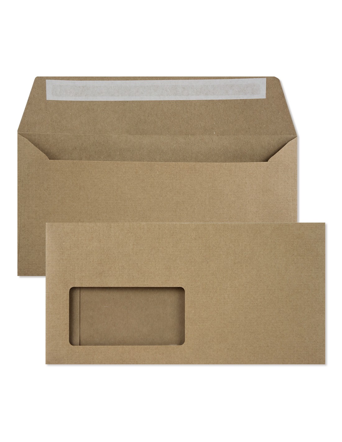 Ozdobná hladká ekologické obálka DL 11x22 HK EKO Kraft hnědá OKL 100g Ozdobná hladká ekologické obálka DL 11x22 HK EKO Kraft hnědá OKL 100g