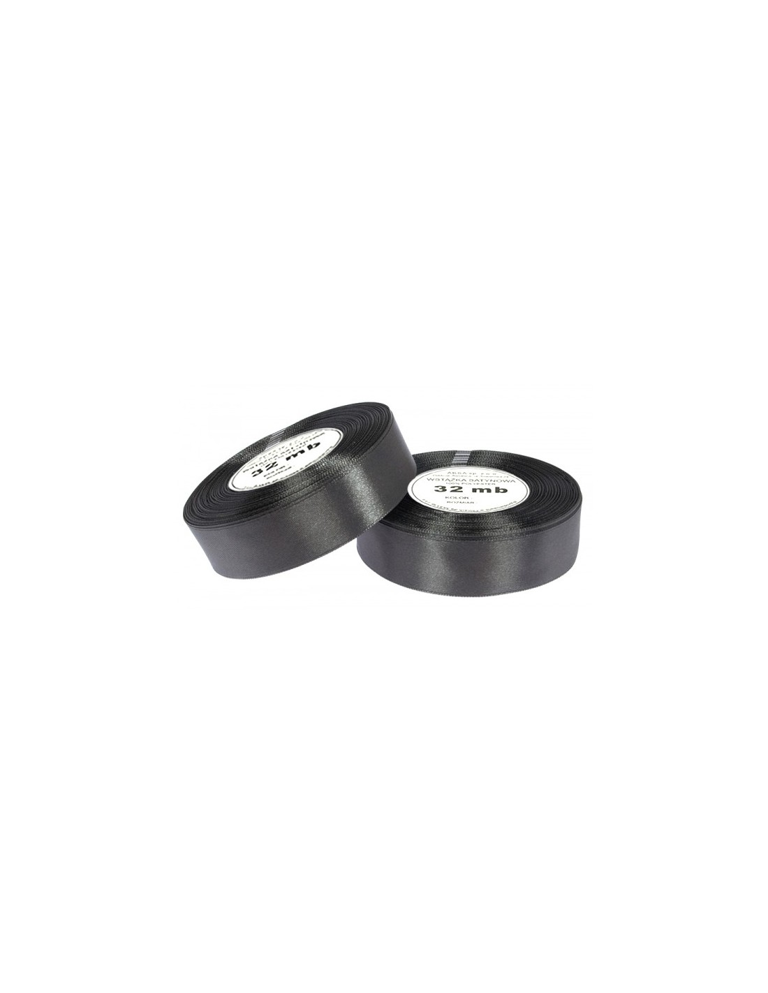 12mm WS8140 Saténová stuľka grafitová 32mb 12mm WS8140 Saténová stuľka grafitová 32mb