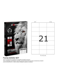 Samolepicí etikety EME17 70x42,3 (21) 100A4