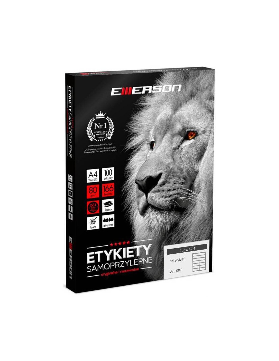 Samolepicí etikety EME7 105x42,4 (14) 100A4 Samolepicí etikety EME7 105x42,4 (14) 100A4