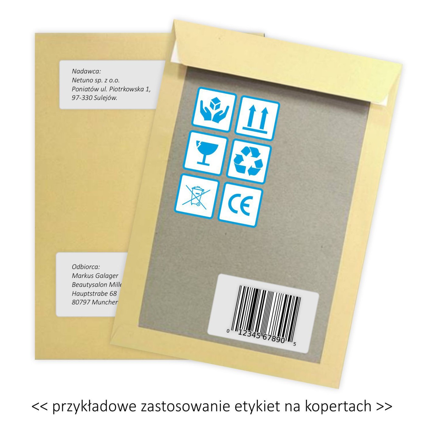 Samolepicí etikety EME7 105x42,4 (14) 100A4 Samolepicí etikety EME7 105x42,4 (14) 100A4