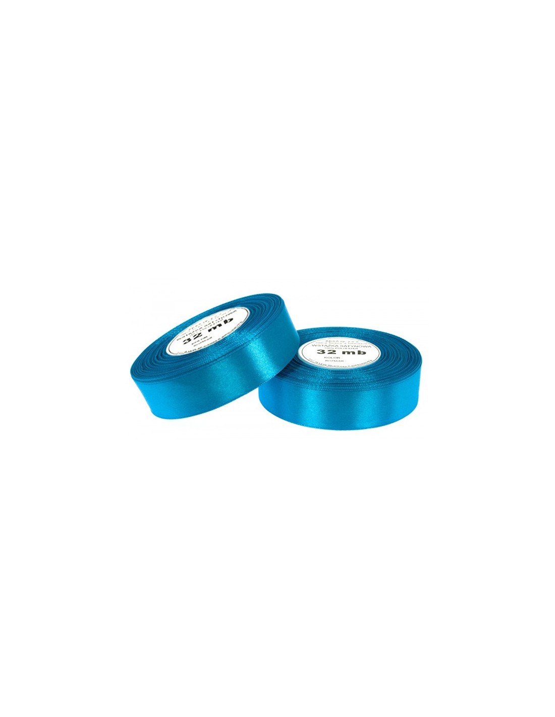 25mm WS8094 Saténová stuľka tyrkysová 32mb 25mm WS8094 Saténová stuľka tyrkysová 32mb