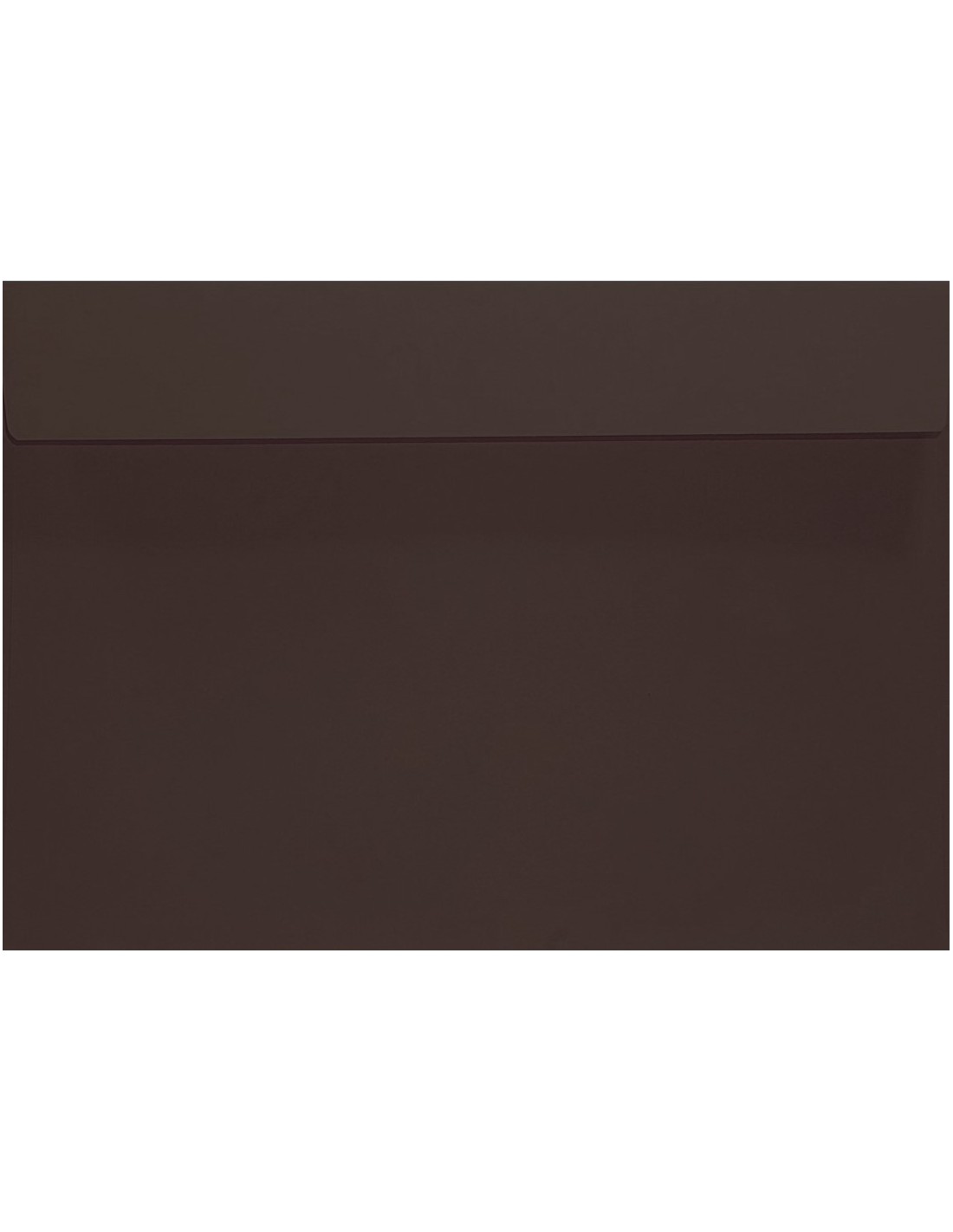 Ozdobná hladká jednobarevné obálka C5 16,2x22,9 HK Design hnědá 120g Ozdobná hladká jednobarevné obálka C5 16,2x22,9 HK Design hnědá 120g
