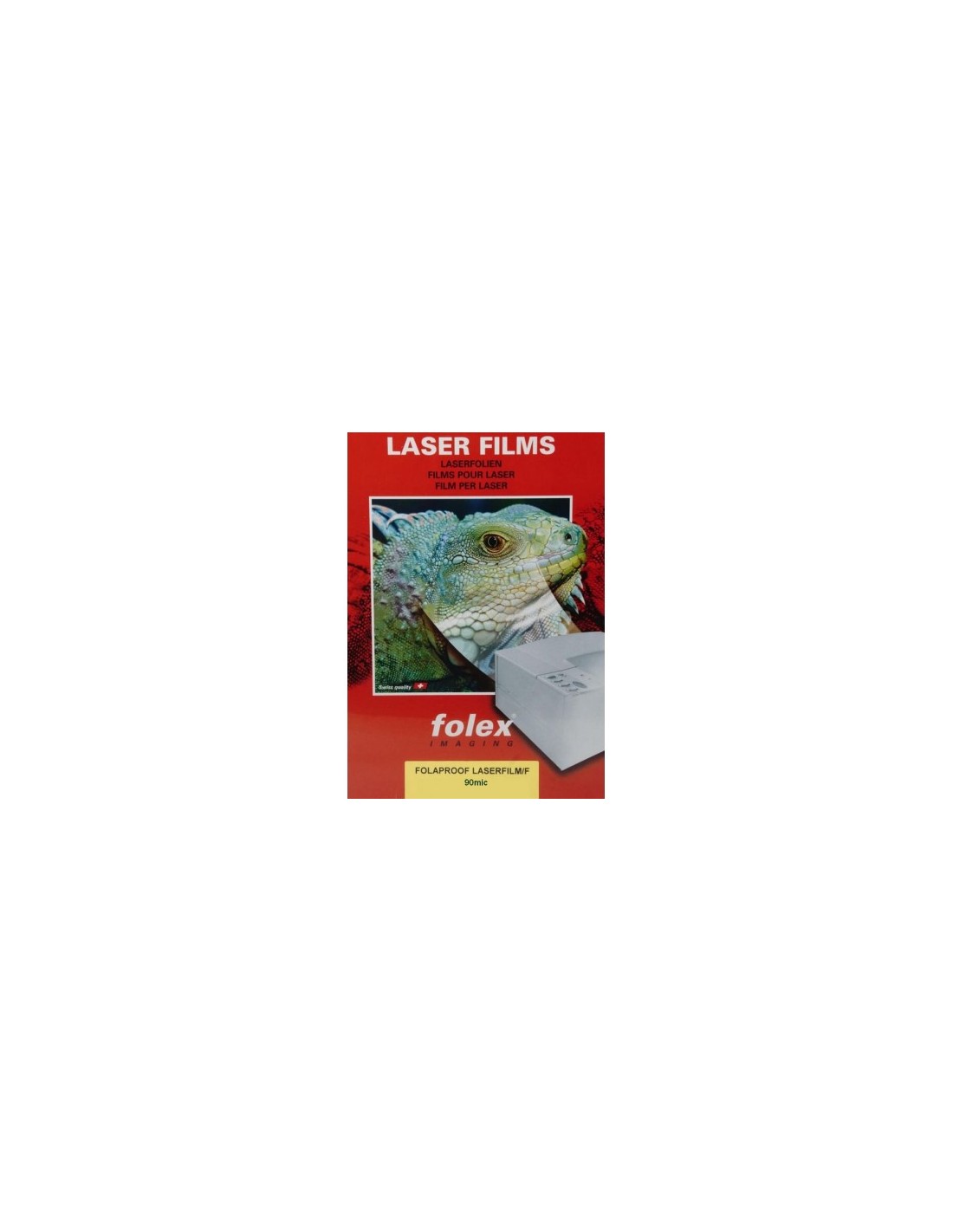FOLEX FOLAPROOF LASER FILM F Průhledná oboustranná matná fólie pro laserové tiskárny, pak 100A4 FOLEX FOLAPROOF LASER FILM F Průhledná oboustranná matná fólie pro laserové tiskárny, pak 100A4