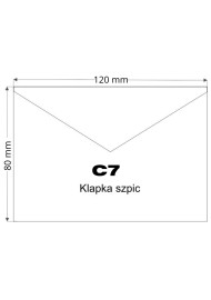 Sada mini obálek C7 (80x120) NK Christmas - 25ks.
