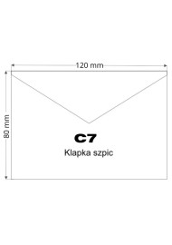 Sada obálek C7 (80x120) NK Commemorative - 25ks.