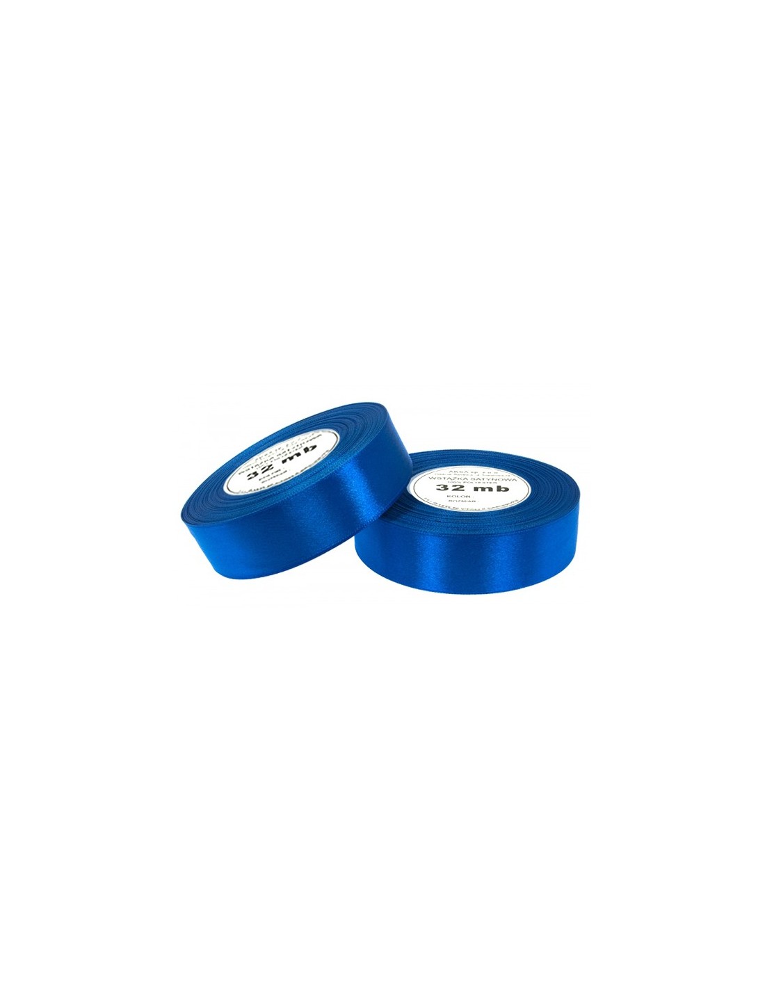 25mm WS8108 Saténová stuľka silná modrá 32mb 25mm WS8108 Saténová stuľka silná modrá 32mb